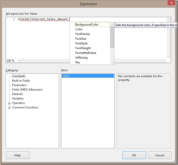 FieldProperties